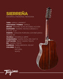 Guitarra Electro Acustica Tagima Sierreña Docerola