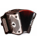 ACORDEON HOHNER PANTHER MODELO A4840 DIAT. FA-SIB-MIB NEGRO (A4840S)