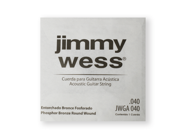 CUERDA GUITARRA ELECTRO ACUSTICA JIMMY WESS - WB40 BCE.F.5A.40