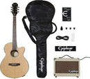 GUITARRA ELECTROACUSTICA EPIPHONE MODELO EE4ENACH1 PR-4E LTD NATURAL ACERO